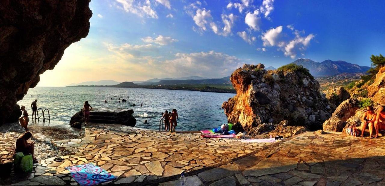 Selinitsa Stone Studio - Mani Seaview Retreat Ayos Nikolaos Dış mekan fotoğraf